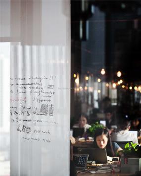 最新贸易办公室装饰实景图