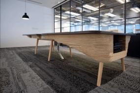 禅意办公室装修实景图片