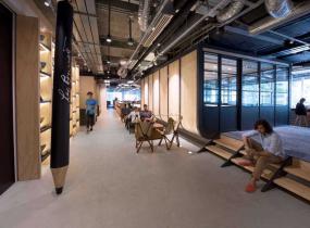 禅意办公室装修效果图