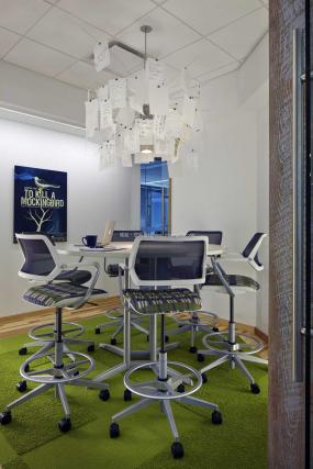 集体办公室设计装饰效果图片