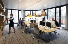 禅意办公室设计效果图片