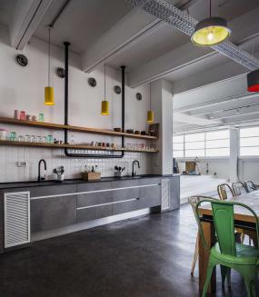 集体办公室装潢效果图片