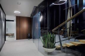 禅意办公室装潢效果图