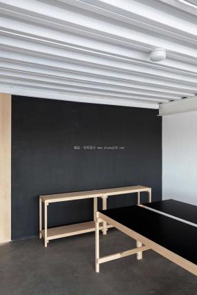 文艺办公室设计装饰图