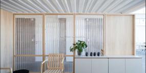 文艺办公室装潢设计效果图片