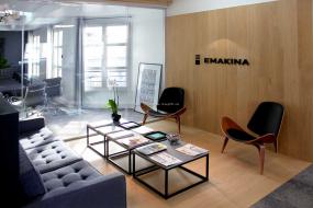 高档传媒办公室装修效果图