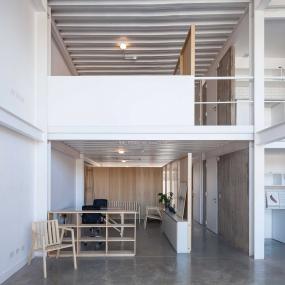 文艺办公室装饰效果图