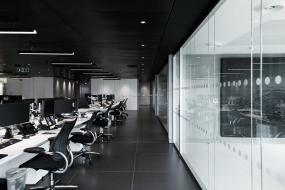 培训机构办公室装潢设计效果图片