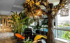 传媒办公室装修设计效果图