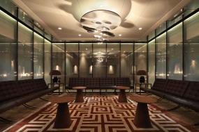 高档培训机构办公室装修图片