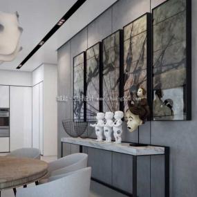 流行风格办公室装修图片