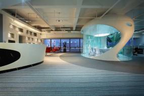 最新化妆品公司办公室装修设计效果图