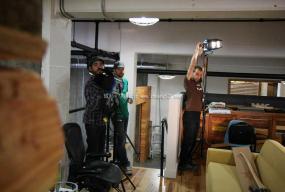 化妆品公司办公室装饰效果图