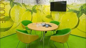 化妆品公司办公室设计装修效果图片