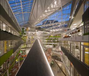 低调奢华办公室设计装饰效果图