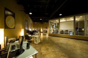 流行风格办公室装饰效果图