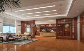 高档流行风格办公室装修效果图