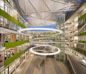 低调奢华办公室设计装饰效果图片