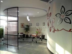 流行风格办公室装修设计效果图片