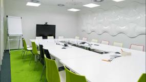 化妆品公司办公室设计装饰效果图