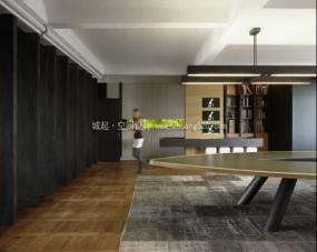 最新低调奢华办公室设计装饰效果图片