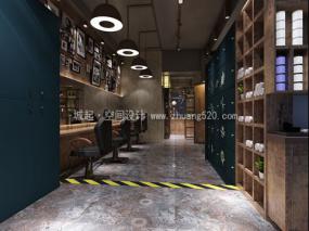 美发店装潢效果图片
