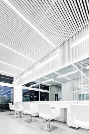 美发店装修高清效果图