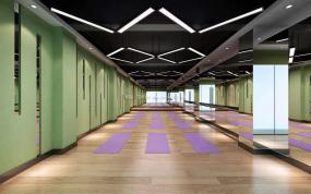 瑜伽馆装潢效果图