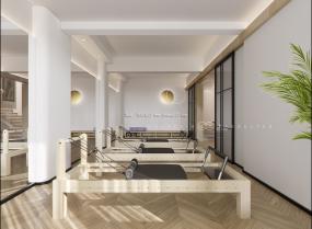 瑜伽馆设计装饰图