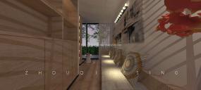 高档瑜伽馆装修图片