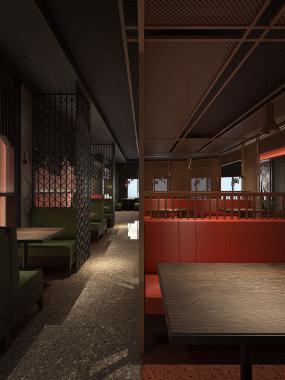 主题餐厅装修效果图