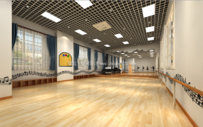 舞蹈房设计装潢图片