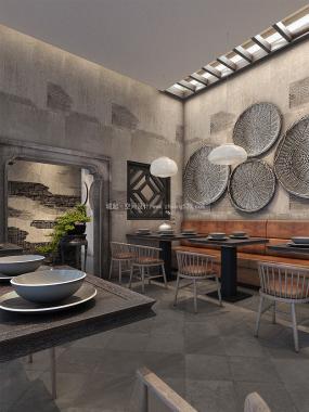 最新主题餐厅设计装饰效果图片