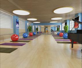 最新舞蹈房设计装饰效果图片