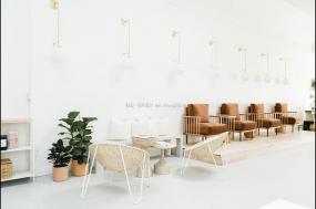 美甲店装潢设计效果图片