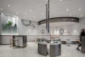 最新蛋糕店设计装饰效果图片