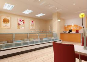 蛋糕店装修高清效果图