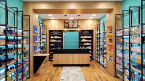 化妆品店设计装修效果图片