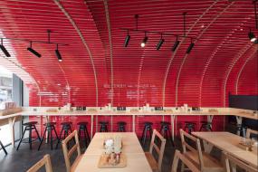 料理店装潢效果图