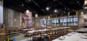 料理店装修高清效果图