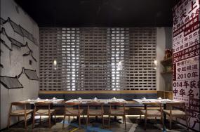 料理店装修实景图片