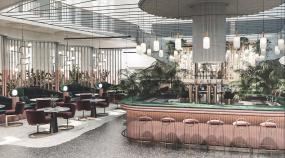 西餐厅装修实物图片