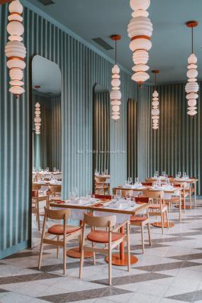 西餐厅装修高清效果图