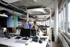 闵行办公室装潢效果图