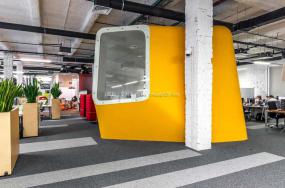 商务型办公室设计效果图