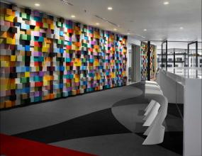 混搭办公室装饰效果图