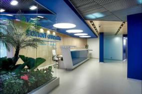 商务型办公室装修设计效果图