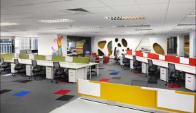 高端混搭办公室装修效果图