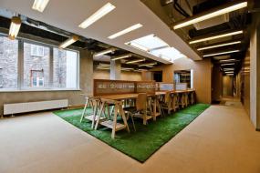 混搭办公室装潢效果图