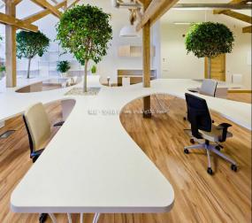 中型办公室装潢图片